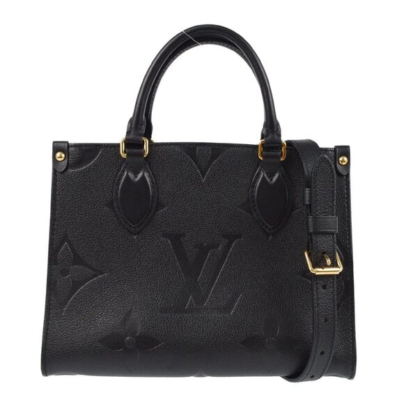 Louis Vuitton Black Empreinte Onthego PM 2way Tote Bag - Picture 1 of 8